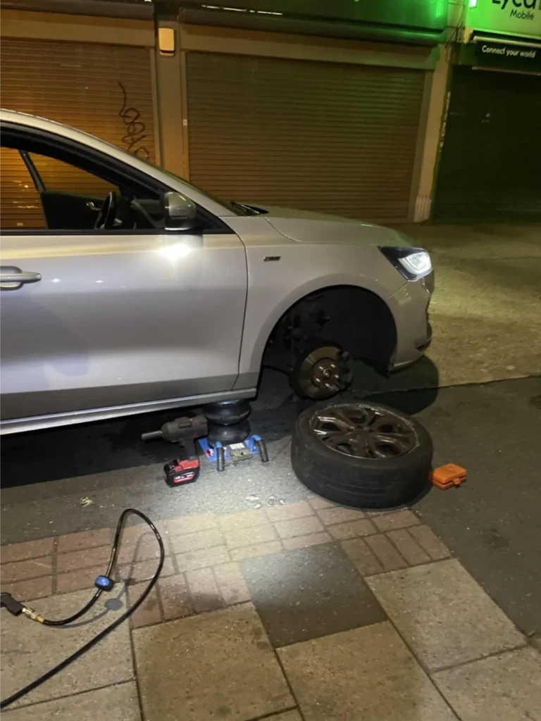 mobile puncture repair london