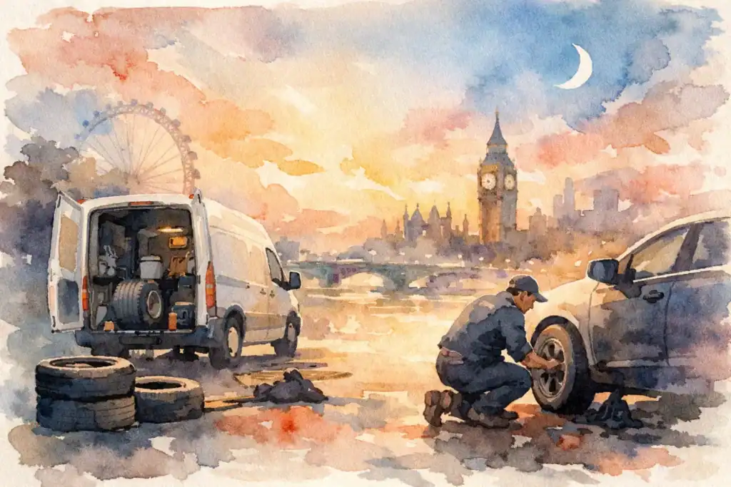 24 7 Mobile Tyre Fitting London Fast
