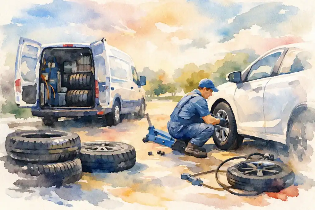 7 Best Reasons to Choose Mobile Tyre Fitting