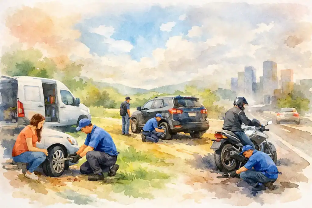 Best Situations for Mobile Puncture Repair