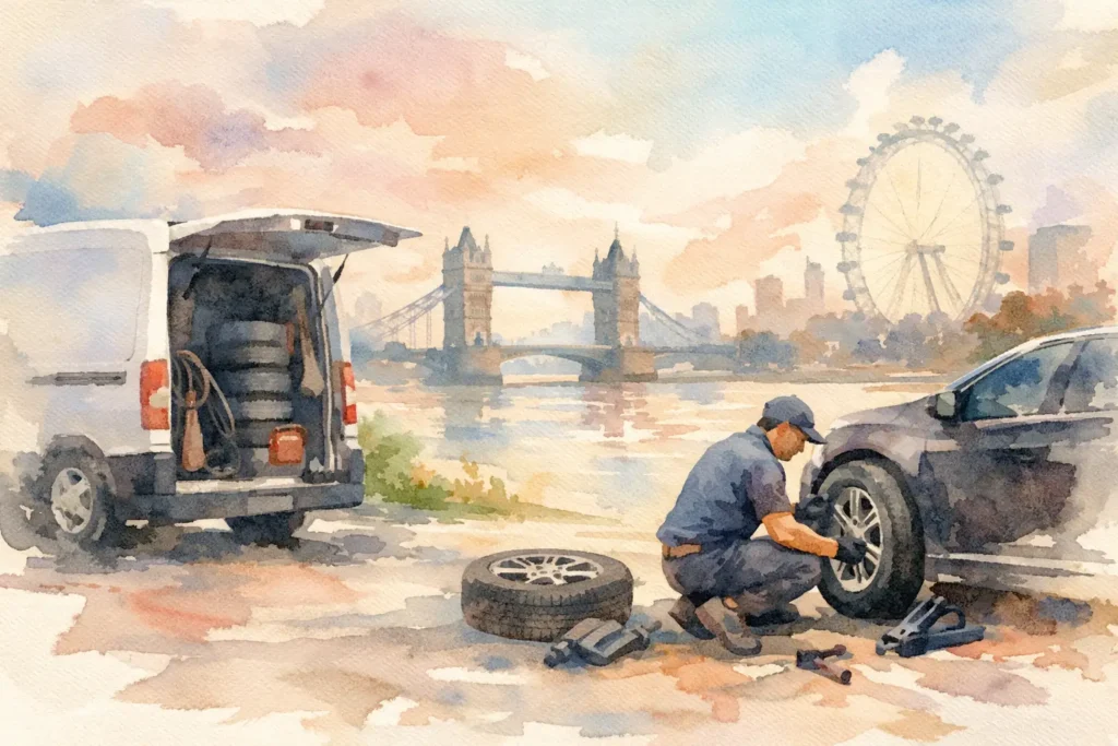 How Mobile Tyre Fitting Works in London