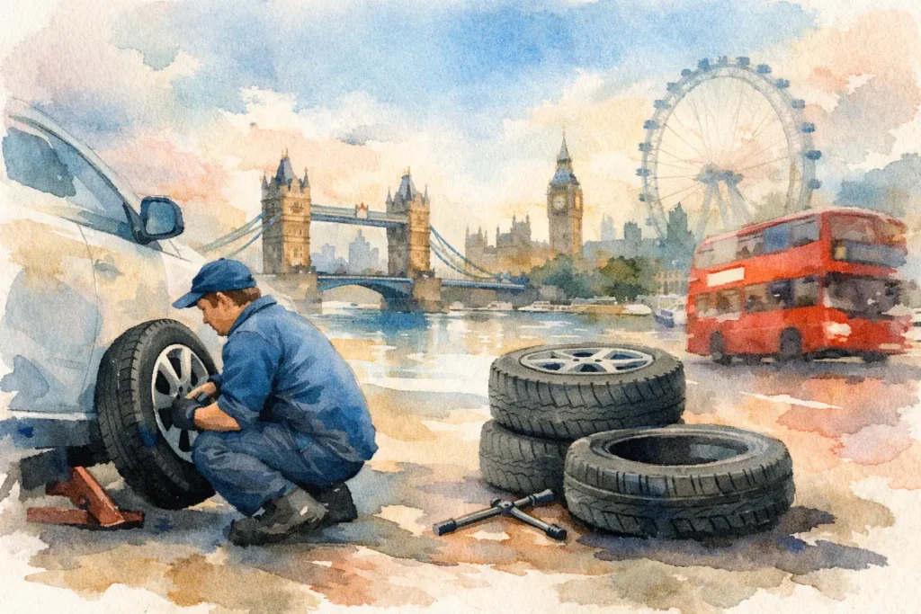 Same Day Tyre Replacement in London