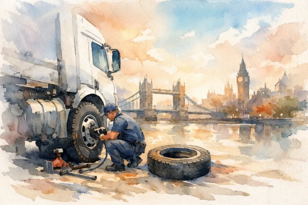 Truck Tyre Replacement Service in London