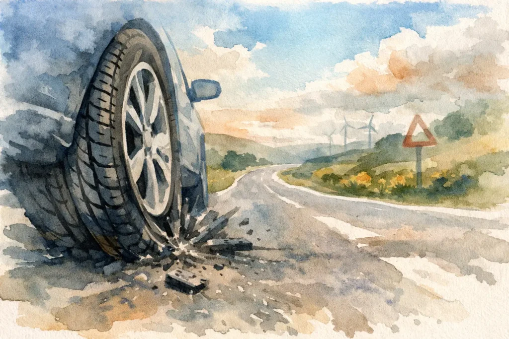 7 Best Ways to Avoid Tyre Blowouts on UK Roads