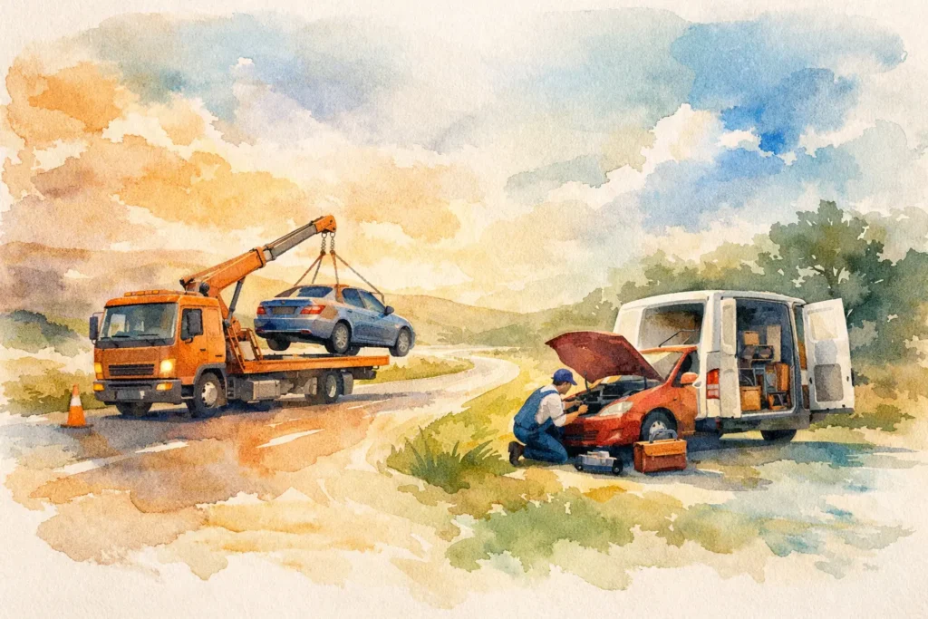 Roadside Recovery vs Mobile Repair: Which One?