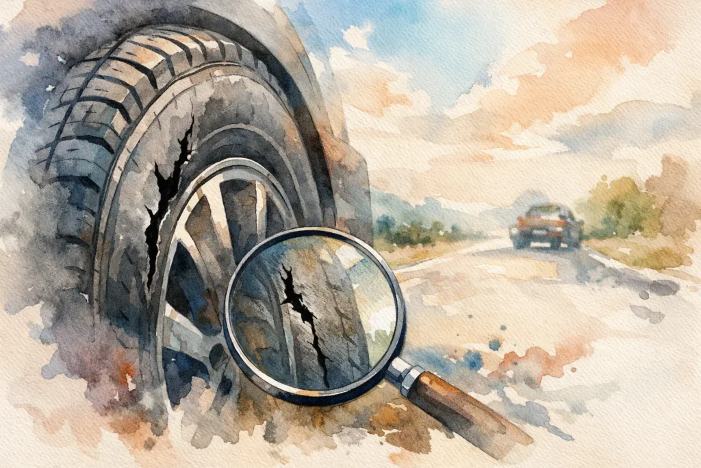 Spotting Tyre Sidewall Damage Before It Fails