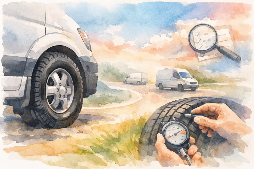 Van Tyres: When to Replace Them and What to Check