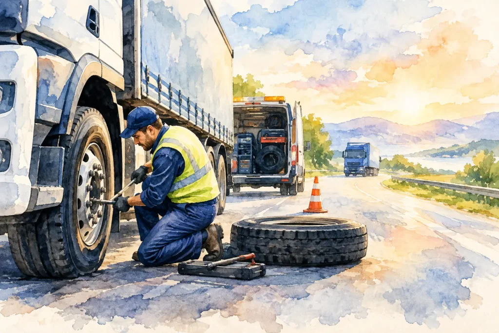 Fleet Puncture Response That Keeps Vehicles Moving