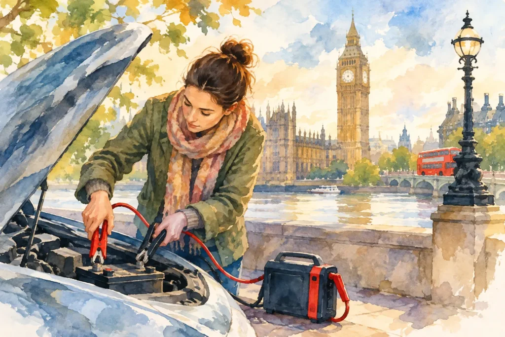 How to Charge a Flat Battery Safely in London
