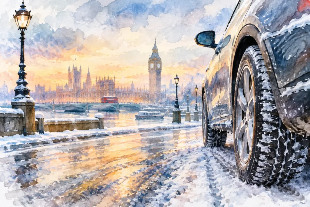 When London Drivers Need Winter Tyres Most
